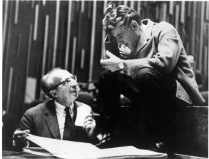  Aaron Copland i Leonard Bernstein, dos dels protagonistes del concert de La Primitiva